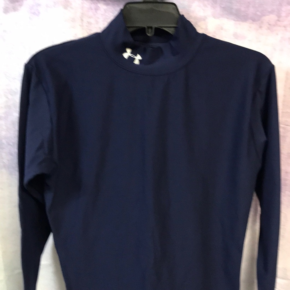 Men’s Under Armour blue shirt. Size large